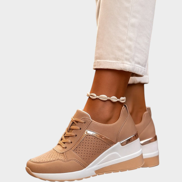 Elevate Comfort Wedge Sneakers