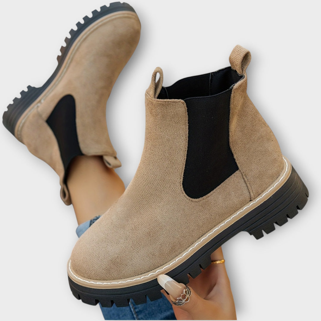 Lug Sole Chelsea Boots