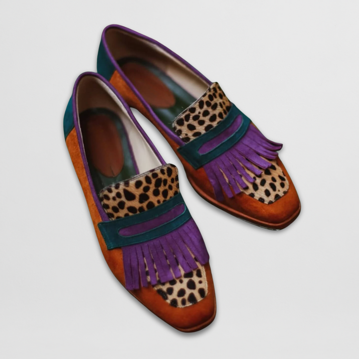 Statement Loafers with Textured Detailing
