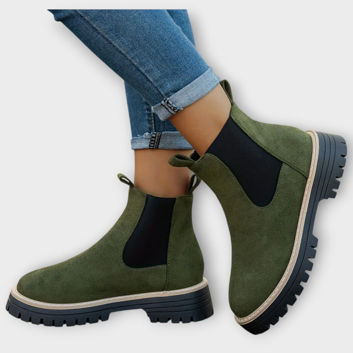 Lug Sole Chelsea Boots