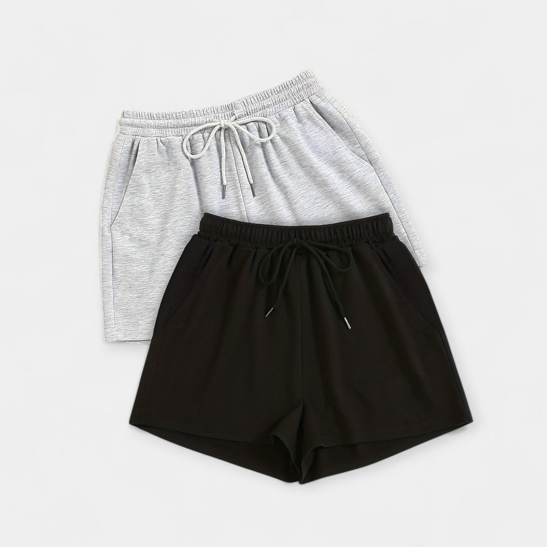 Summer Shorts with Adjustable Drawstring