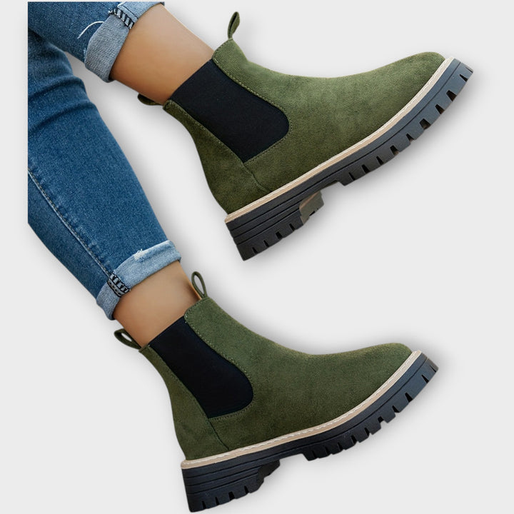 Lug Sole Chelsea Boots