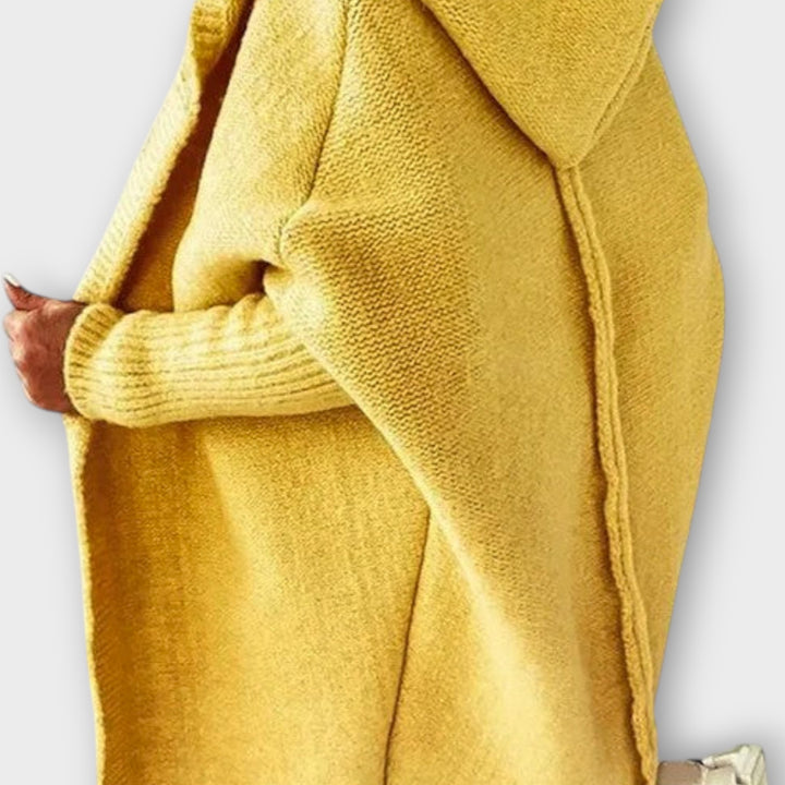 Cozy Cable-Knit Open Cardigan