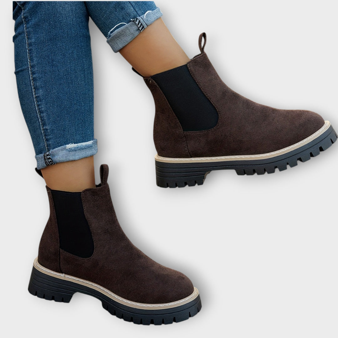 Lug Sole Chelsea Boots