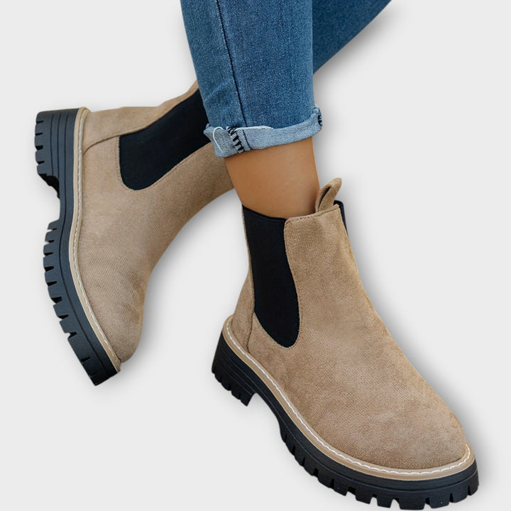 Lug Sole Chelsea Boots